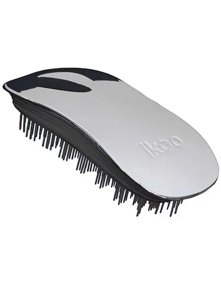 Ikoo Home Black Oyster Metallic Hair Brush OfSt-8469 Ikoo Home Ikoo Bag Hair Brushes €15.90 €12.82