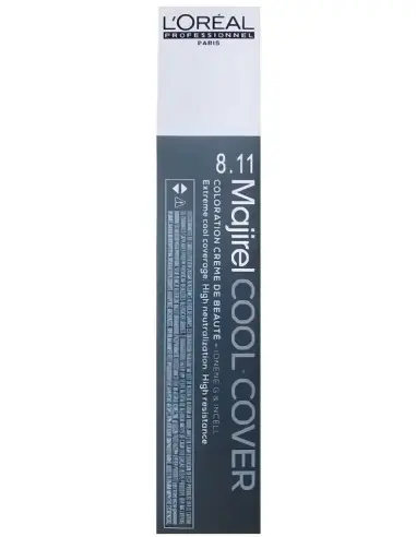 L'Oreal Professionnel Majirel 8.11 Cool Cover Ξανθό Ανοιχτό Σαντρέ Βαθύ 50ml 9170 L'Oreal Professionnel Pro Hair Dye