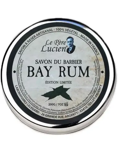 Shaving Soap Bay Rum Limited Edition Le Pere Lucien 200gr 11862 Le pere Lucien Artisan Shaving Soap €29.90 €24.11