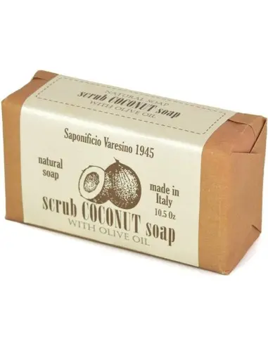 Natural Scrub Soap Coconut Saponificio Varesino 300g OfSt-11875 Saponificio Varesino Natural Care Soaps €7.00 product_reducti...