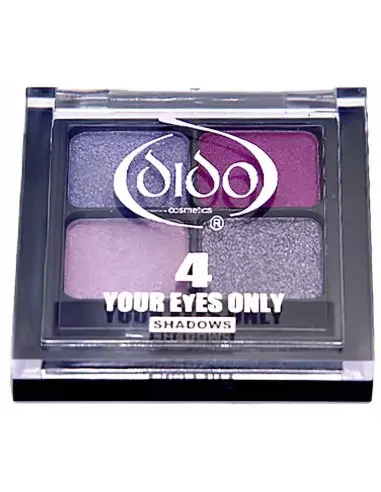 Dido 4 Color Eyeshadow No.104 10720 Dido Cosmetics Eyeshadow Palettes €6.80 €5.48