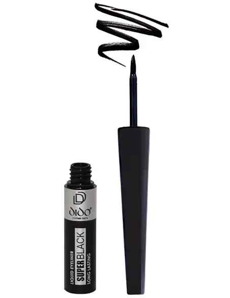 Dido Liquid Eyeliner Μάυρο 6ml 10704 Dido Cosmetics