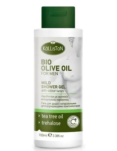 Kalliston Bio Olive Oil Mild Shower Gel 100ml 3348 Kalliston