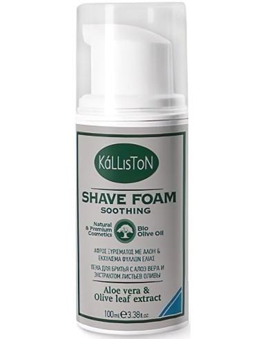 Kalliston Bio Olive Oil Shaving Foam For Men 100ml 3344 Kalliston Natural Ξυριστικά Είδη €8.11 -10%€6.54