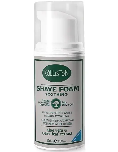 Kalliston Bio Olive Oil Shaving Foam For Men 100ml OfSt-3344 Kalliston Natural Shaving Products €7.30 €5.89