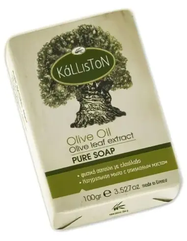 Kalliston Olive Oil Soap & Olive Leaf Extract 100gr 4142 Kalliston Natural Care Soaps €1.70 €1.37