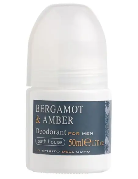 Bath House Bergamot & Amber Deodorant 50ml OfSt-4228 Bath House Deodorant €13.50 €10.89