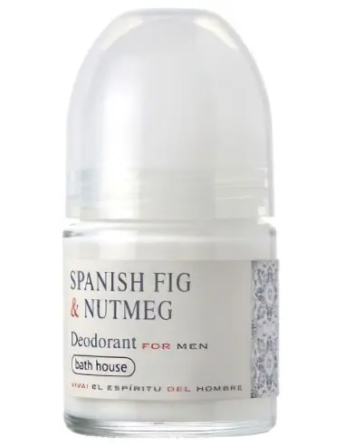 Bath House Spanish Fig & Nutmeg Deodorant 50ml OfSt-4226 Bath House