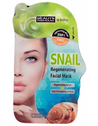 Beauty Formulas Snail Regenerating Treatment Facial Mask & Serum 7638 Beauty Formulas For the face €3.10 €2.50