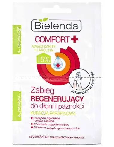 Bielenda Comfort+ Regenerating Treatment With Gloves 10ml 8806 Bielenda Professional