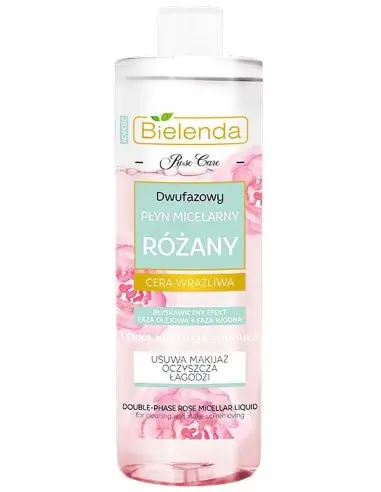 Bielenda Rose Care 2-Phase Micellar Make-Up Remover 500ml OfSt-8784 Bielenda Professional