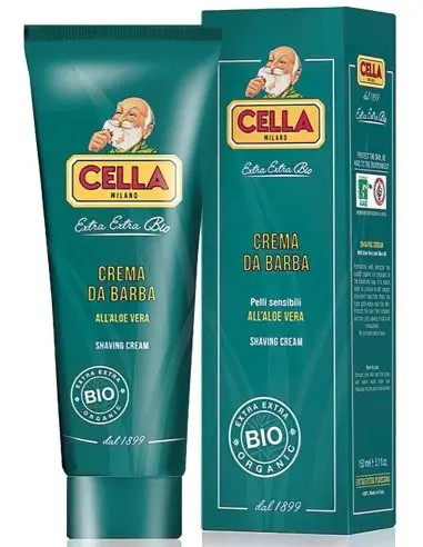 Shaving Cream Bio Cella Aloe Vera 150ml 8241 Cella Shaving Products €7.50 product_reduction_percent€6.05