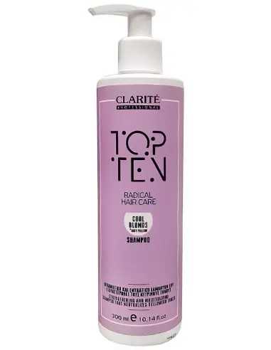 Clarite Top Ten Cool Blondes Anti-Yellow Shampoo 300ml 9804 Clarite Professional