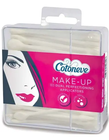 Make Up Dual Applicators Cotoneve 80pcs 11493 Cotoneve Bath Accessories €1.90 €1.53