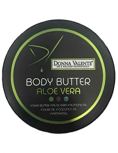 Donna Valente Body Butter Aloe Vera 210ml 8424 Donna Valente Body Care €6.30 €5.08