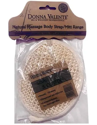 Donna Valente Οβάλ Σφουγγάρι Sisal & Βαμβάκι Cos.000903 7718 Donna Valente