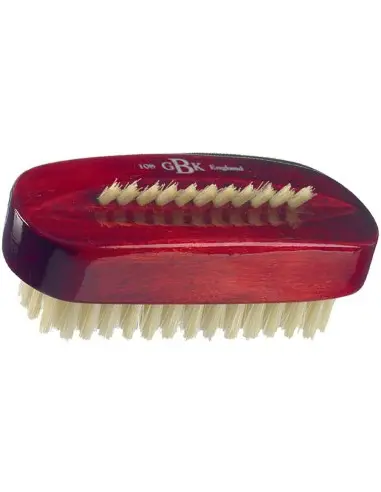 Kent ART8S Nail Brush In Red Stained Wood 9792 Kent Brushes