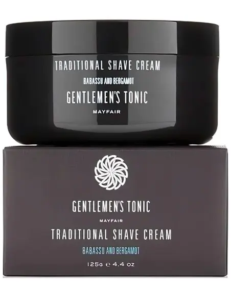 Gentlemen's Tonic Babassu & Bergamot Traditional Shave Cream 125gr OfSt-7103 Gentlemen's Tonic Shaving Creams €24.90 €20.08
