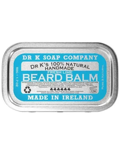 Dr K Soap Company Beard Balm Fresh Lime 50gr 4714 Dr K Soap Beard Balm €14.90 €12.02