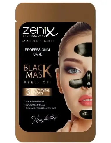 Zenix Professional Peel Of Black Mask 15g 8412 Zenix Professional