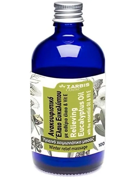 Zarbis Relieving Eucalyptus Oil 100ml 2820 Zarbis Herbal Oils €7.95 €6.41