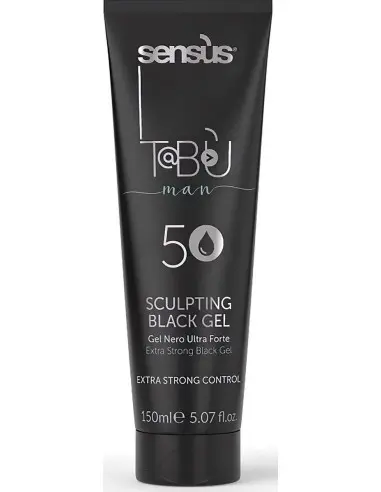 Sensus Black Sculpting Δυνατό Gel Μαλλιών 150ml OfSt-13575 Sensus