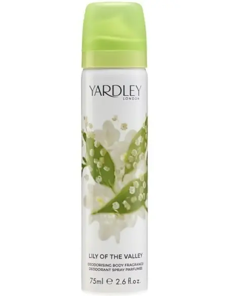 Yardley London Lilly Of The Valley Body Spray 75ml OfSt-3544 Yardley London