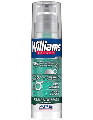 Williams Oxygen Fresh Menthol Shaving Gel 150ml 7833 Williams Gel Ξυρίσματος €5.44 -20%€4.39