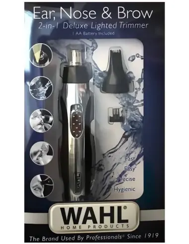 Wahl Ear Nose And Brow 2-in-1 Deluxe Lighted Trimmer 5546s-216 Battery 9278 Wahl Ear and Nose Trimmer €15.50 €12.50