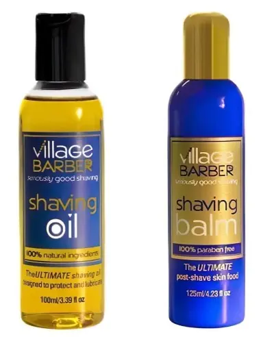 Village Barber Shaving Oil 100ml & Shaving Balm 125ml Pack OfSt-3434 Village Barber Barbershop Offers €45.27 product_reductio...