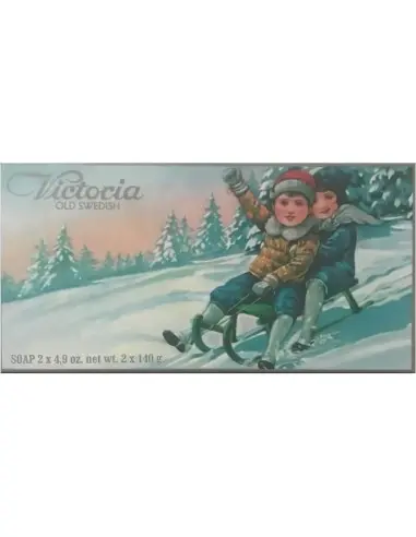 Victoria Soaps Old Swedish Soap Box 2x140gr 7814 Victoria Soaps