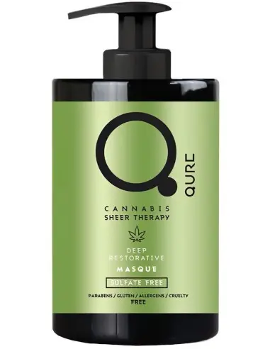 Qure Cannabis Sheer Therapy Deep Restorative Masque 300ml 9154 Qure International