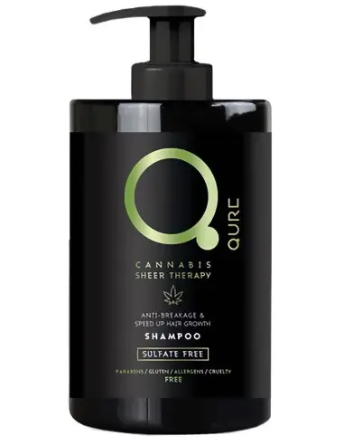 Qure Cannabis Sheer Therapy Shampoo 300ml 9153 Qure International Normal €15.00 €12.10