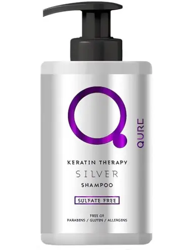 Qure Keratin Silver Shampoo 300ml 9151 Qure International