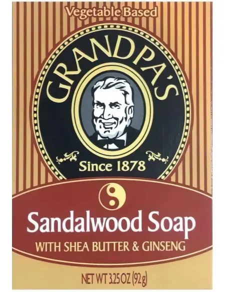 Grandpa's Sandalwood Soap 92gr Base-3378 The Grandpa's Soap