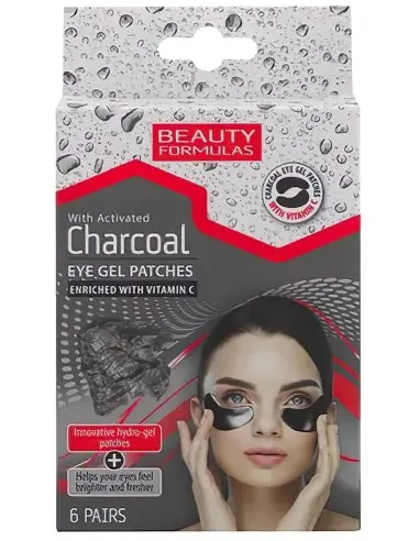 Beauty Formulas Eye Gel Patches With Activated Charcoal 6 Pairs 7649 Beauty Formulas For the face €5.10 €4.12