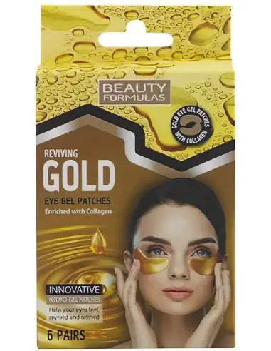 Beauty Formulas Reviving Gold Eye Gel Patches 6 pairs 7652 Beauty Formulas For the face €5.20 €4.20