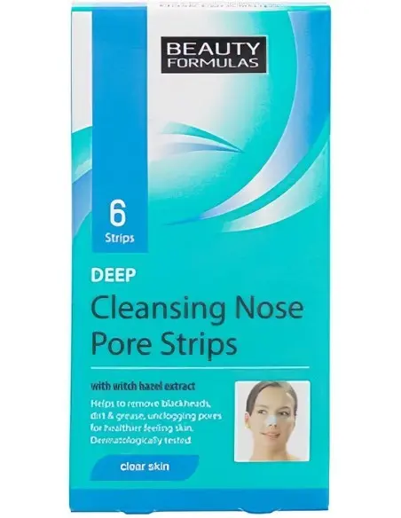 Deep Cleansing Nose Pore Strips Beauty Formulas 6 pieces OfSt-7648 Beauty Formulas MakeUp €4.10 €3.31