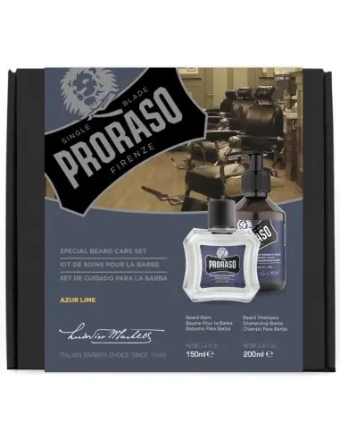 Beard Set Azur Lime Proraso OfSt-11981 Proraso Beard Starter Kits €21.90 product_reduction_percent€17.66