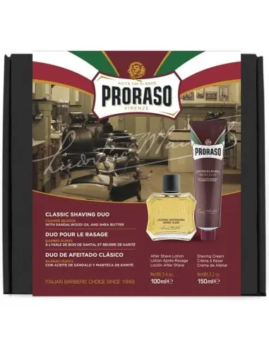 Proraso After Shave Lotion 100ml & Shaving Cream 150ml Sandalwood Care Set 11985 Proraso Gift Ιdeas €15.20 product_reduction_...