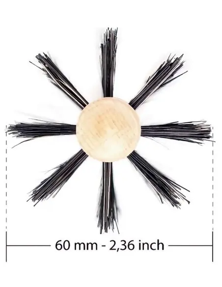 Tek Ξύλινη Στρογγυλή Βούρτσα 60mm 487003 6925 Tek Tek Ξύλινη Στρογγυλή Βούρτσα 60mm 487003 6925 Tek