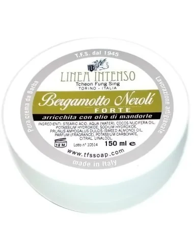 TFS Bergamotto Neroli forte shaving soap 150gr Disc-1464 Tcheon Fung Sing Shaving Soaps €14.36 €11.58