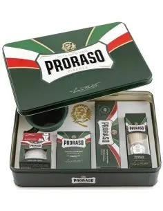 Tin Classic Gift Shaving Set Metal Eucalyptus Proraso
