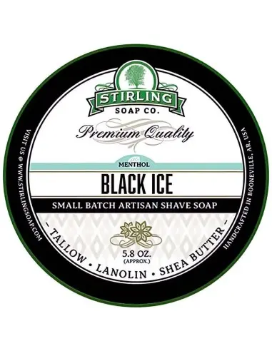 Stirling Σαπούνι Ξυρίσματος Black Ice 170ml 10204 Stirling