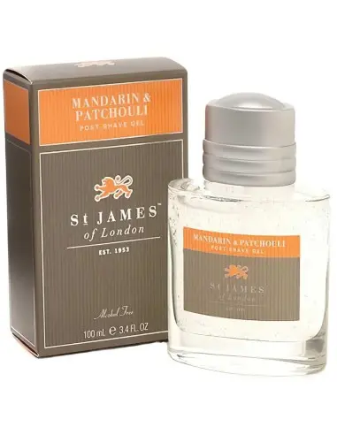 St James Of London Mandarin & Patchouli Post-Shave Gel 100ml 8013 St James of London