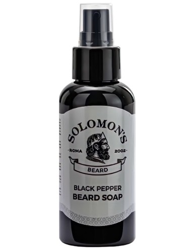 Solomon's Beard Soap Black Pepper 100ml 1573 Solomon's Beard Σαπούνι Γενιών €23.53 product_reduction_percent€18.98