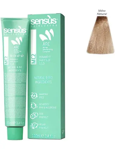 Hair Color Vegan Friendly 100ss Natural Sensus MC2 100ml 10092 Sensus Vegan Friendly Hairdyes €12.50 €10.08