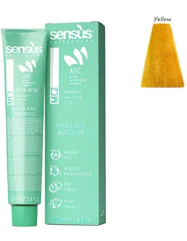 Vegan Βαφή Μαλλιών Sensus MC2 Booster Yellow 100ml 10091 Sensus