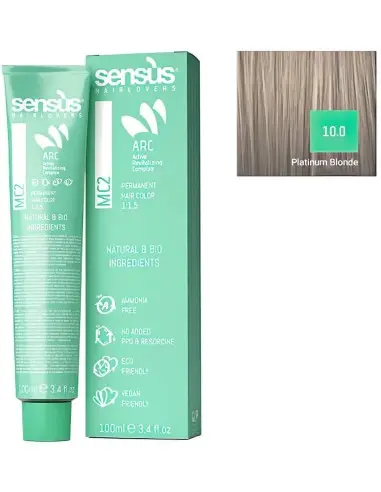 Sensus MC2 Hair Dye Vegan Friendly 10.0 Platinum Blonde 100ml 10078 Sensus Sensus Vegan Friendly Hairdyes €12.50 product_redu...