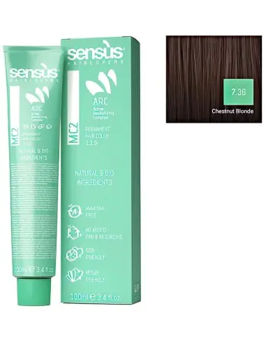 Sensus MC2 Vegan Friendly 7.36 Chestnut Blonde 100ml 10053 Sensus Vegan Friendly Hairdyes €12.50 €10.08